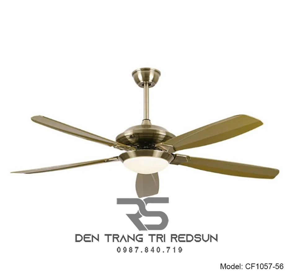 Quạt Trần Đèn Trang Trí Phòng Khách, Phòng Ngủ - CF1057-56