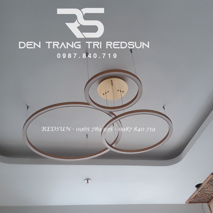 Đèn thả nhiều vòng hiện đại G8 - 3 vòng