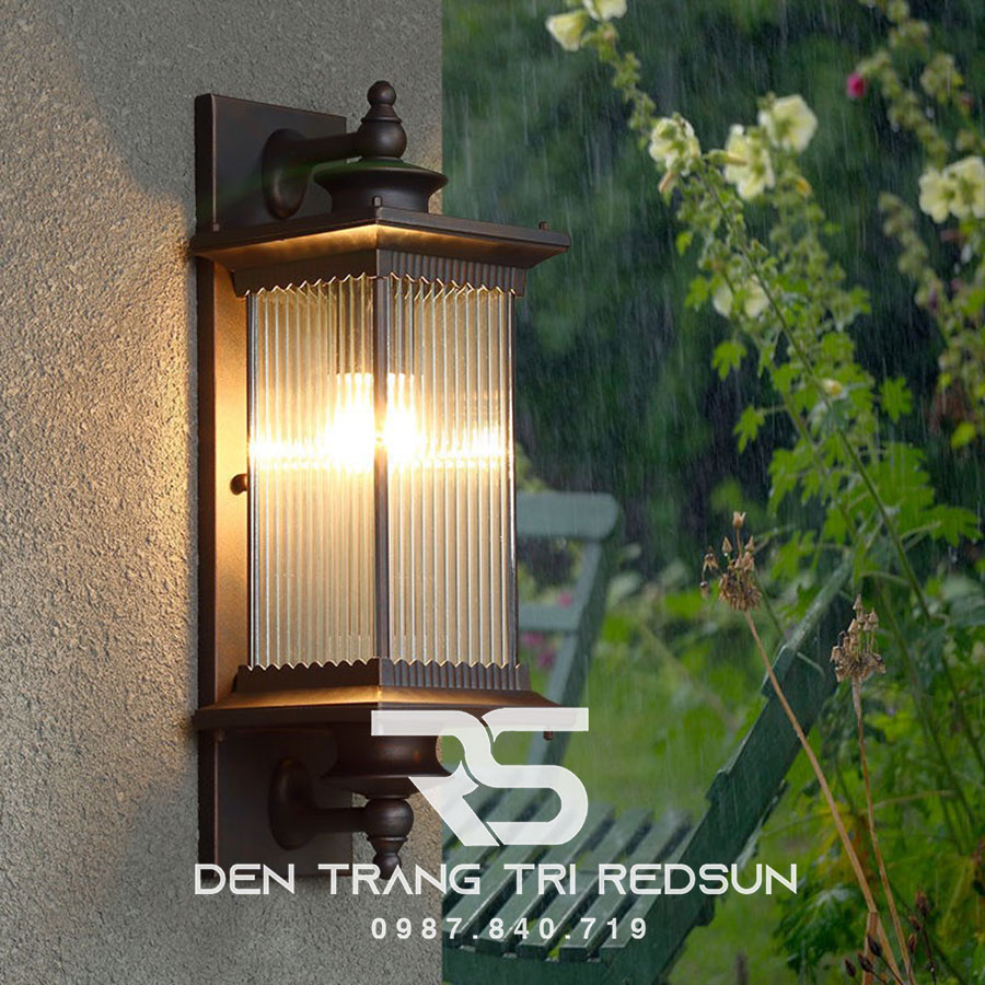 Đèn Tường Chùa Hợp Kim Lắp Ngoài Trời DT-C0307