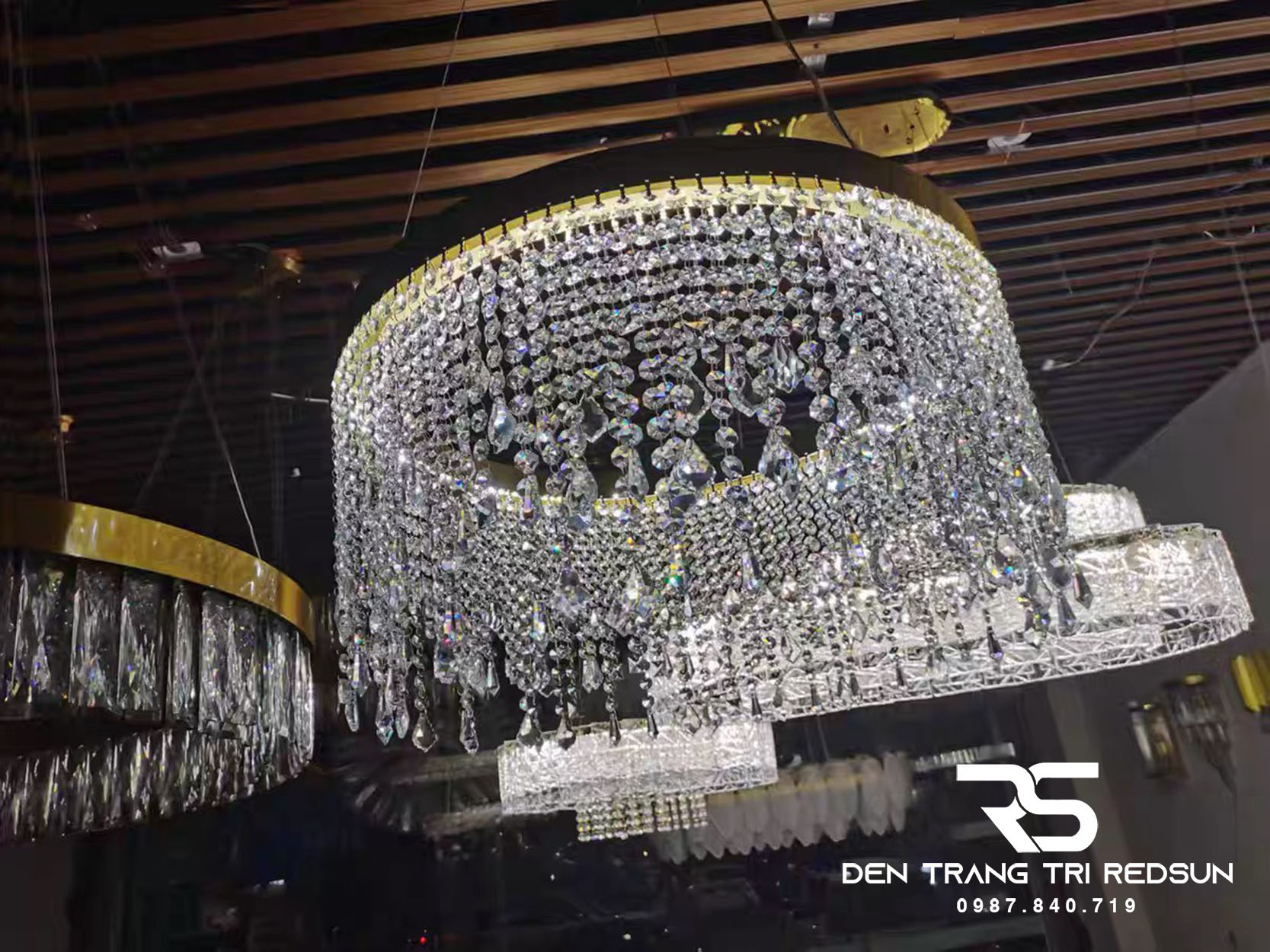 Đèn Thả Pha Lê Phòng Khách, Phòng Ngủ, Bàn Ăn Hiện Đại TPL035