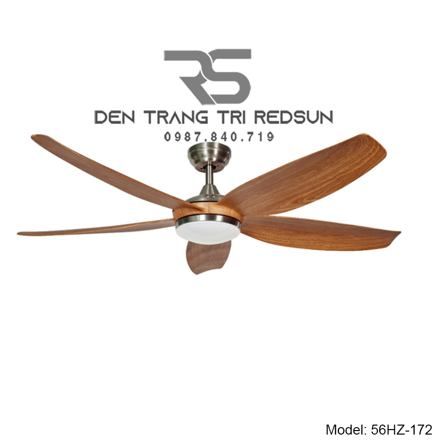 Quạt Trần Đèn Trang Trí Phòng Khách, Phòng Ngủ - 56HZ-172