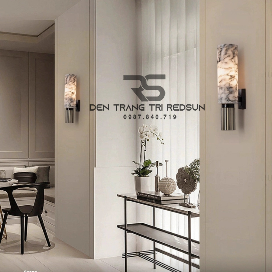 Đèn Tường Đá Cẩm Thạch Hiện Đại Trang Trí Phòng Khách, Phòng Ngủ, Cầu Thang Phong Cách Bắc Âu DT-130
