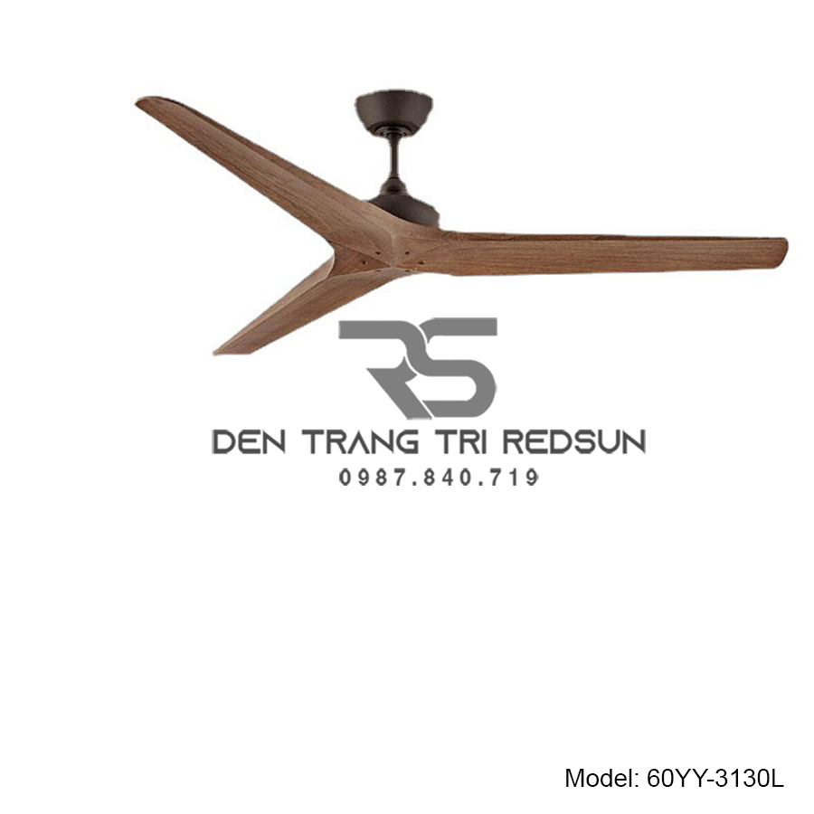 Quạt Trần Trang Trí Phòng Khách, Phòng Ngủ - 60YY-3130L