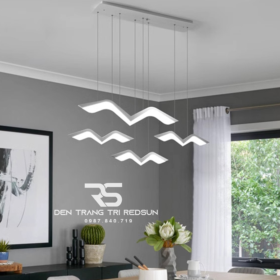 Đèn Thả Bàn Ăn Hiện Đại Bắc Âu Chim Én CDT-T027/CDT-T028/CDT-T029