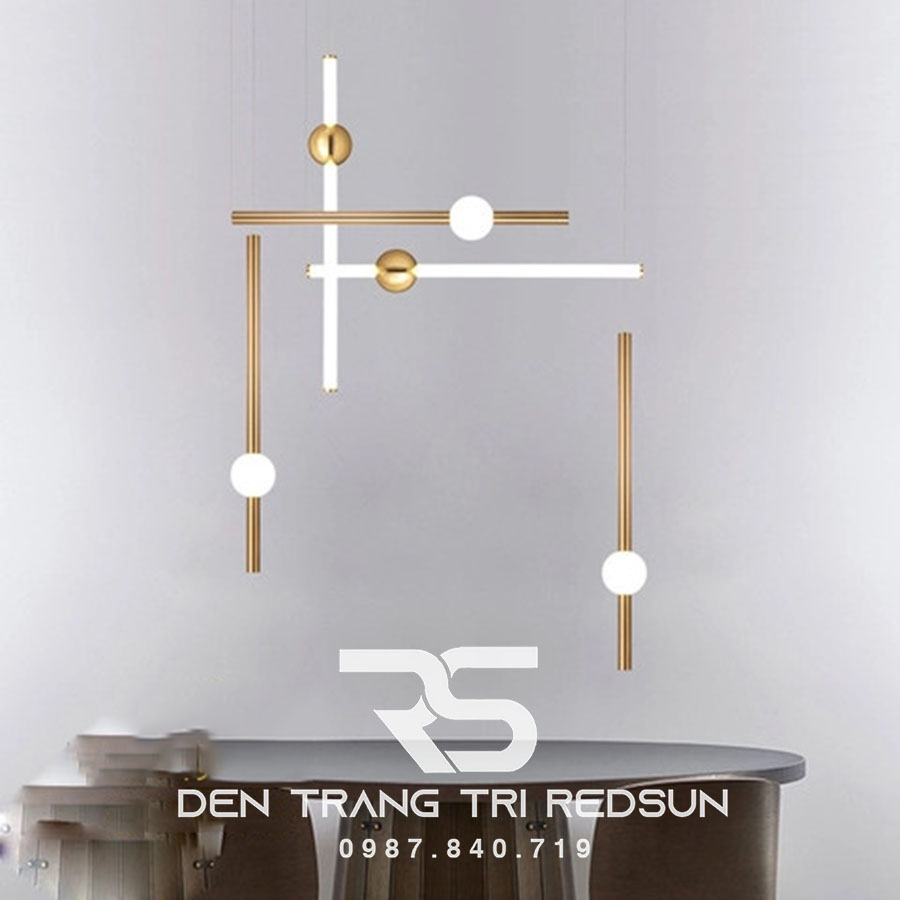 Đèn Thả Phòng Khách, Phòng Ngủ, Bàn Ăn Hiện Đại Phong Cách Bắc Âu Choá Thuỷ Tinh CDT-T008