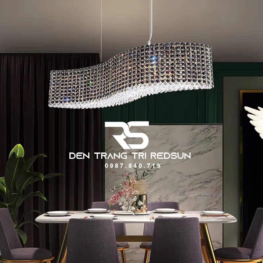 Đèn Thả Pha Lê Phòng Khách, Phòng Ngủ, Bàn Ăn Hiện Đại TPL077