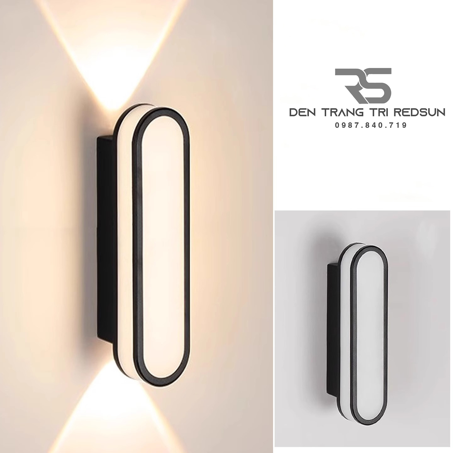 Đèn Led Tường Trang Trí Ngoài Trời, Phòng Khách, Phòng Ngủ, Cầu Thang Hiện Đại DT-C124