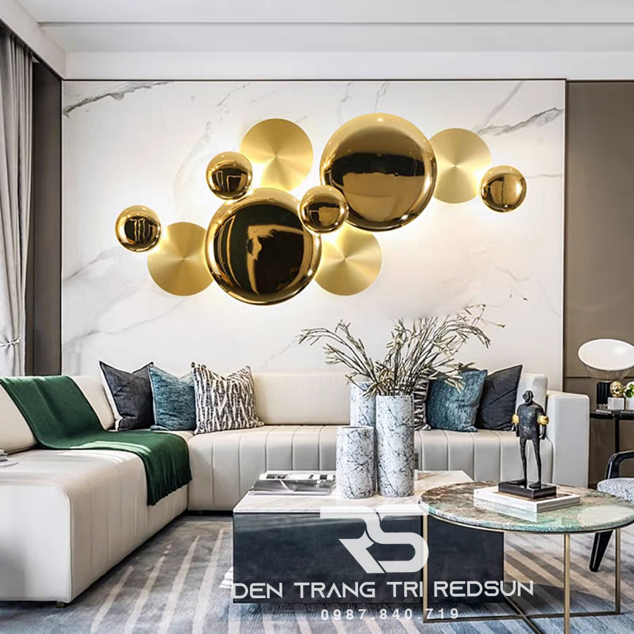 Tranh Đèn Treo Tường Nghệ Thuật Trang Trí Phòng Khách, Phòng Ngủ, Hành Lang Phong Cách Bắc Âu DDC-024