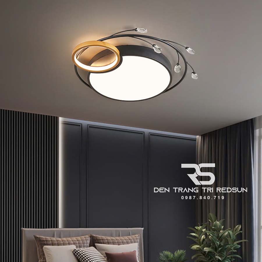 Đèn Mâm Ốp Trần Phòng Khách, Phòng Ngủ Hiện Đại MN098