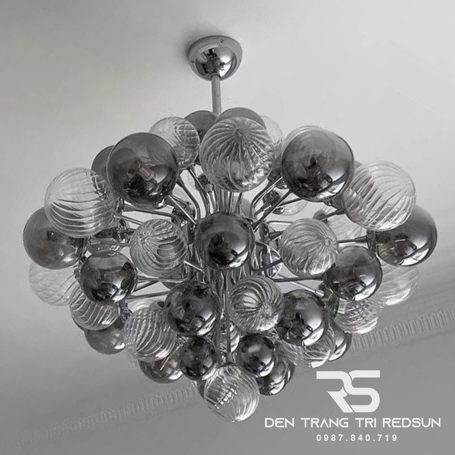 Đèn Chùm Phòng Khách Hiện Đại Bong Bóng Phong Cách Bắc Âu DC-T079