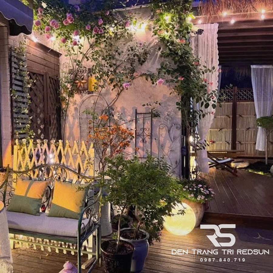 Đèn Sân Vườn Cảnh Quan Ngoài Trời DSV-001