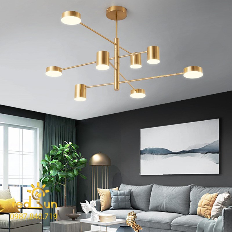 Đèn chùm Nordic thân xoay chóa rọi DC-T013