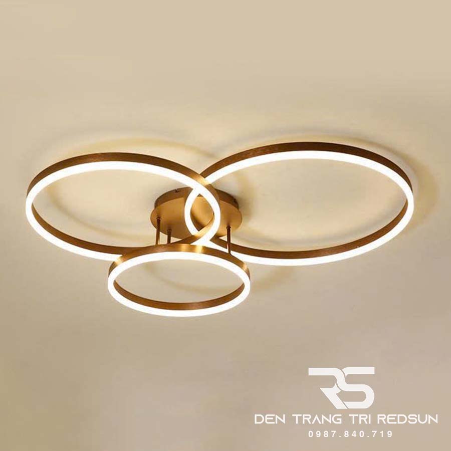 Đèn Mâm Ốp Trần Phòng Khách, Phòng Ngủ Hiện Đại MN345