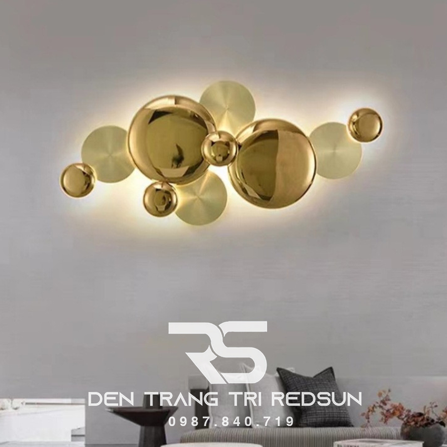 Tranh Đèn Treo Tường Nghệ Thuật Trang Trí Phòng Khách, Phòng Ngủ, Hành Lang Phong Cách Bắc Âu DDC-024