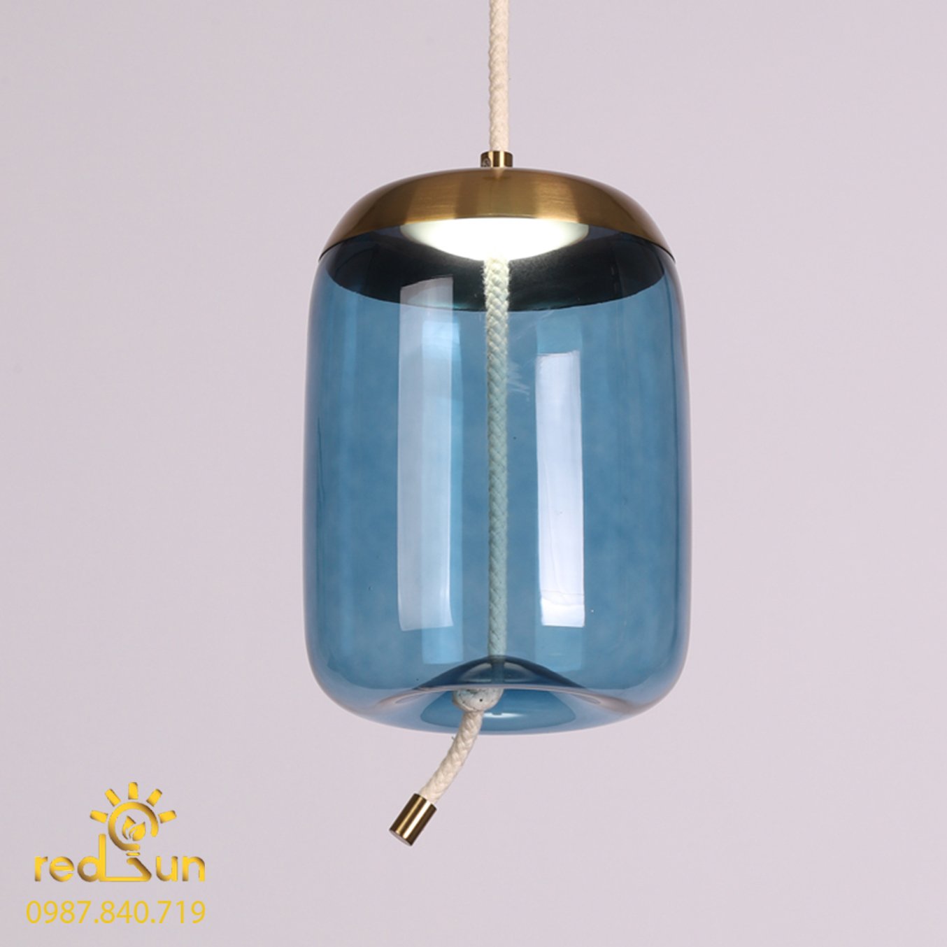 Chao đèn thả thủy tinh 4 dáng