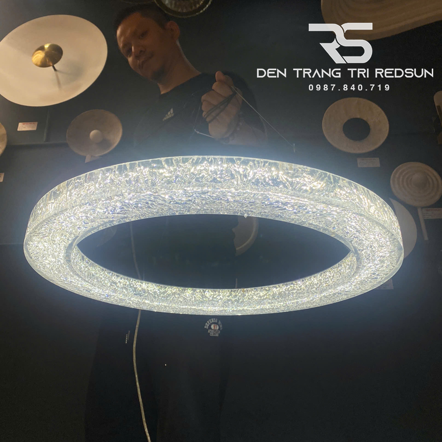 Đèn Thả Bàn Ăn Hiện Đại Phong Cách Bắc Âu Dáng Tròn DC-L065