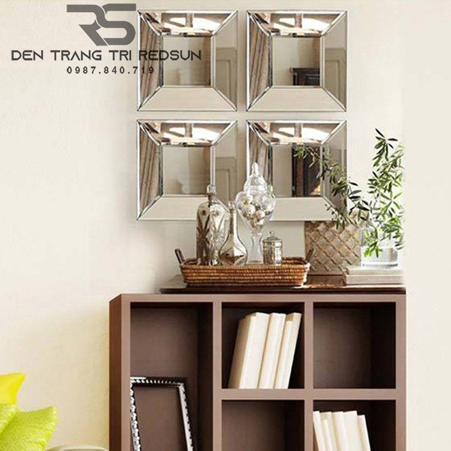 Gương Treo Tường Trang Trí Phòng Khách, Phòng Ngủ, Nhà Tắm Phong Cách Bắc Âu GDC-005