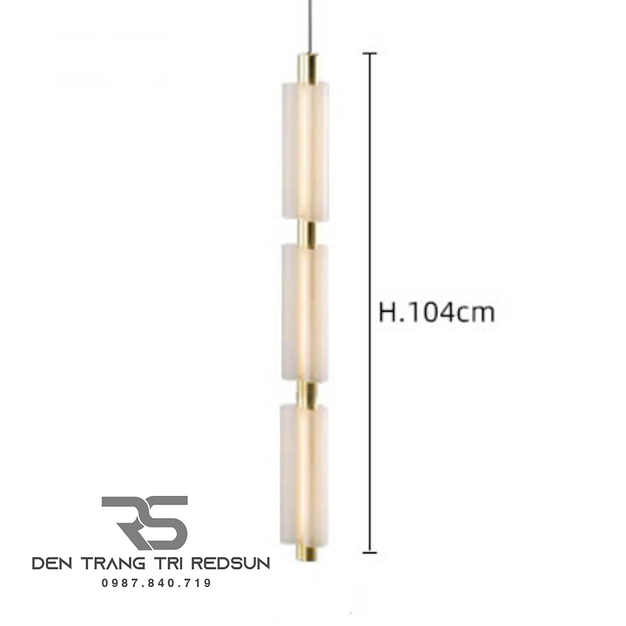 Đèn Thả Hiện Đại Phong Cách Bắc Âu Hình Trụ CDT-1040