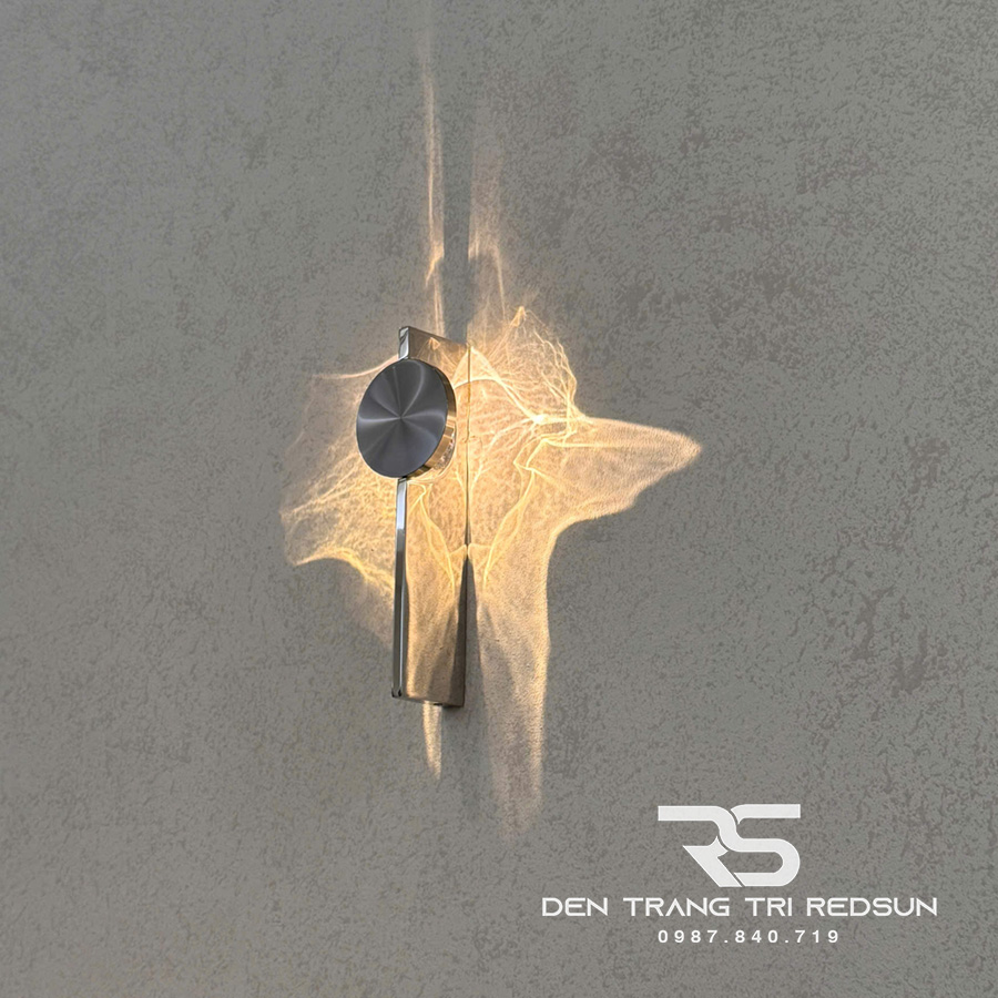 Đèn Tường Inox Hiện Đại Trang Trí Phòng Khách, Phòng Ngủ, Cầu Thang Phong Cách Bắc Âu DT-1037