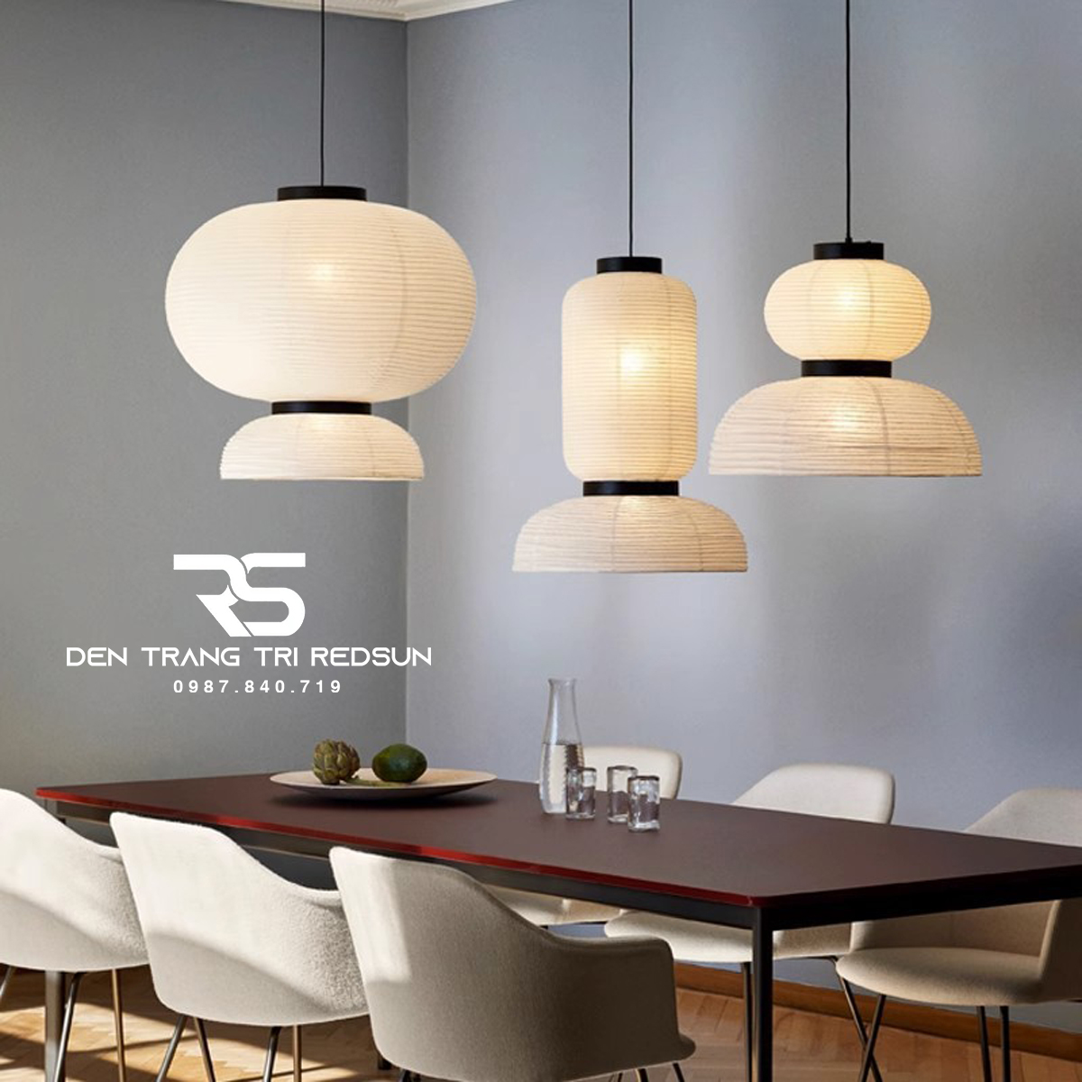 Đèn Thả Hiện Đại Phong Cách Japandi CDT-T064