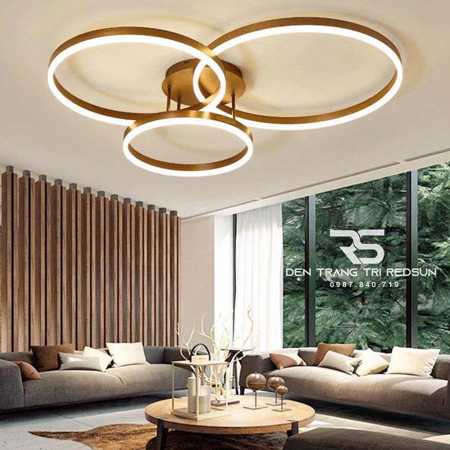 Đèn Mâm Ốp Trần Phòng Khách, Phòng Ngủ Hiện Đại MN345