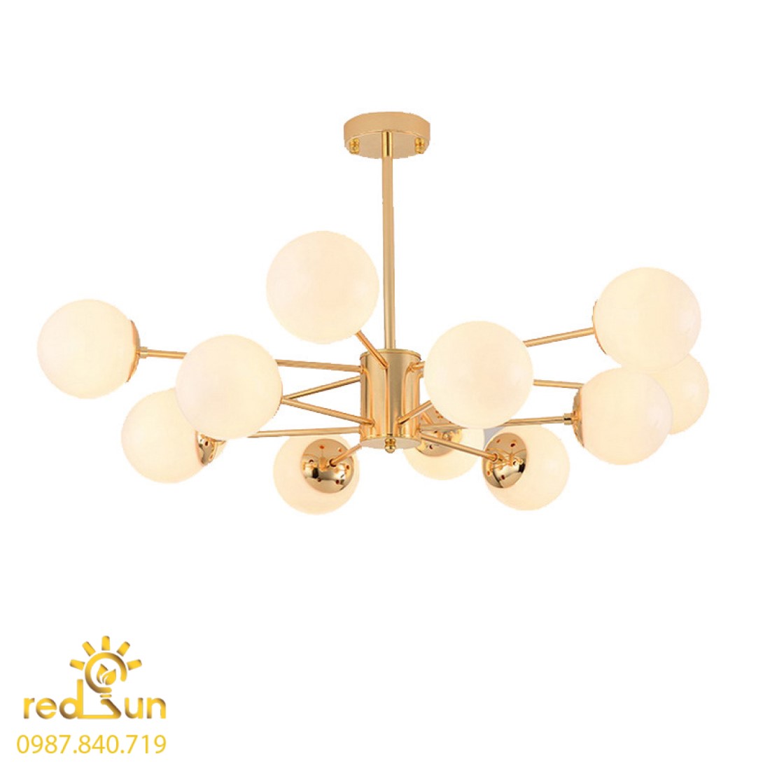 Chùm Nordic cầu sứ  DC-L015