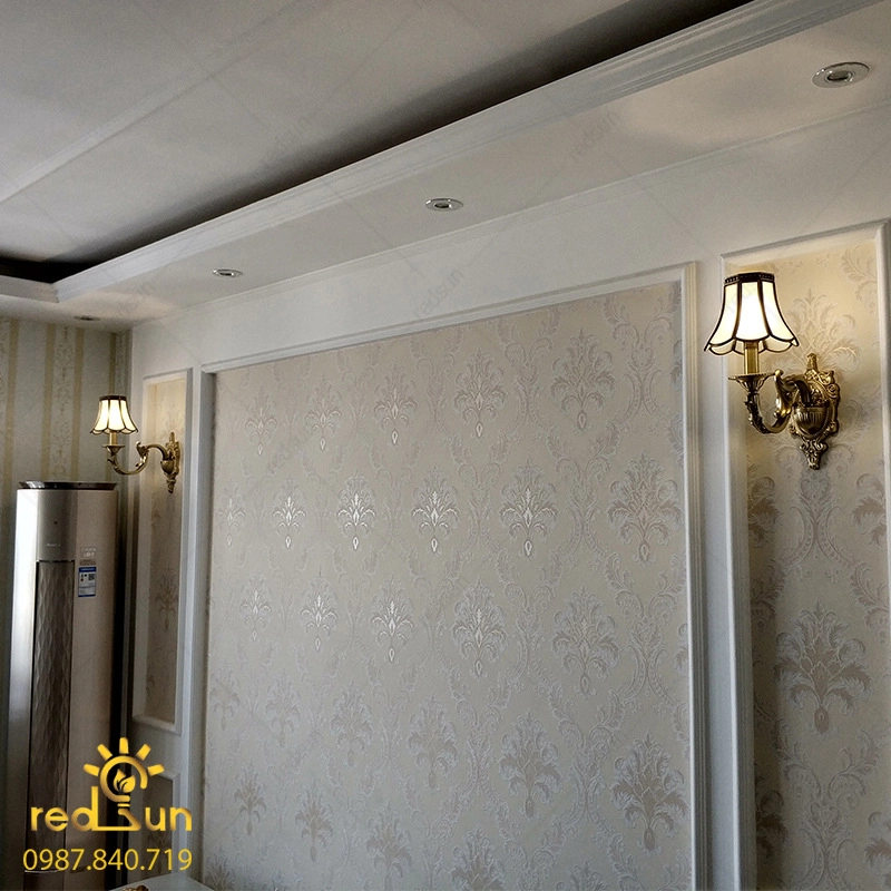 Đèn Tường Nến Chất Liệu Đồng Phong Cách Cổ Điển DT-C6023/1