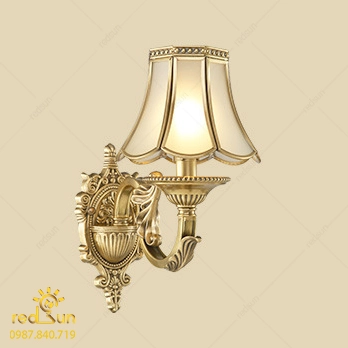 Đèn Tường Nến Chất Liệu Đồng Phong Cách Cổ Điển DT-C6023/1