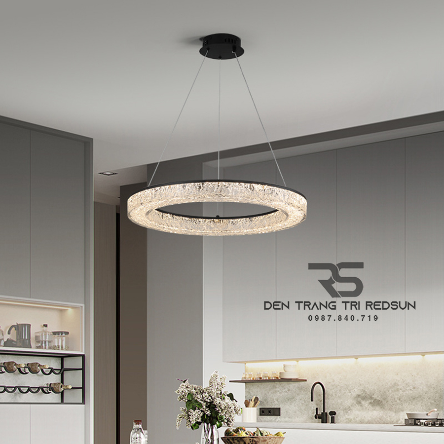 Đèn Thả Bàn Ăn Hiện Đại Phong Cách Bắc Âu Dáng Tròn DC-L065