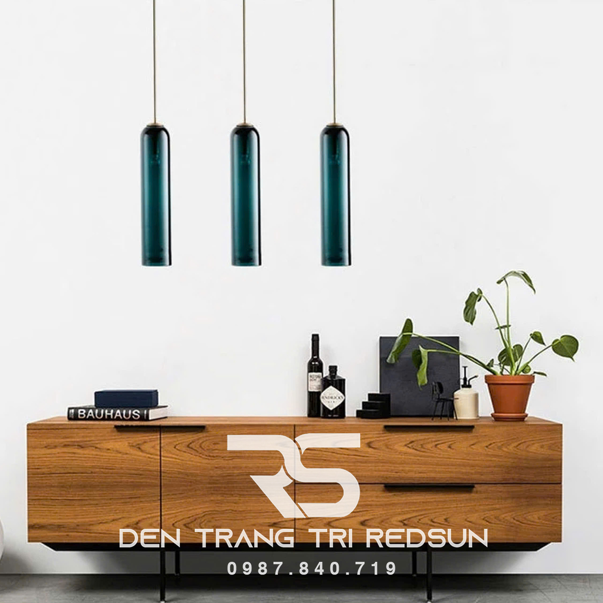 Đèn Thả Hiện Đại Bắc Âu Choá Thuỷ Tinh CDT-L011