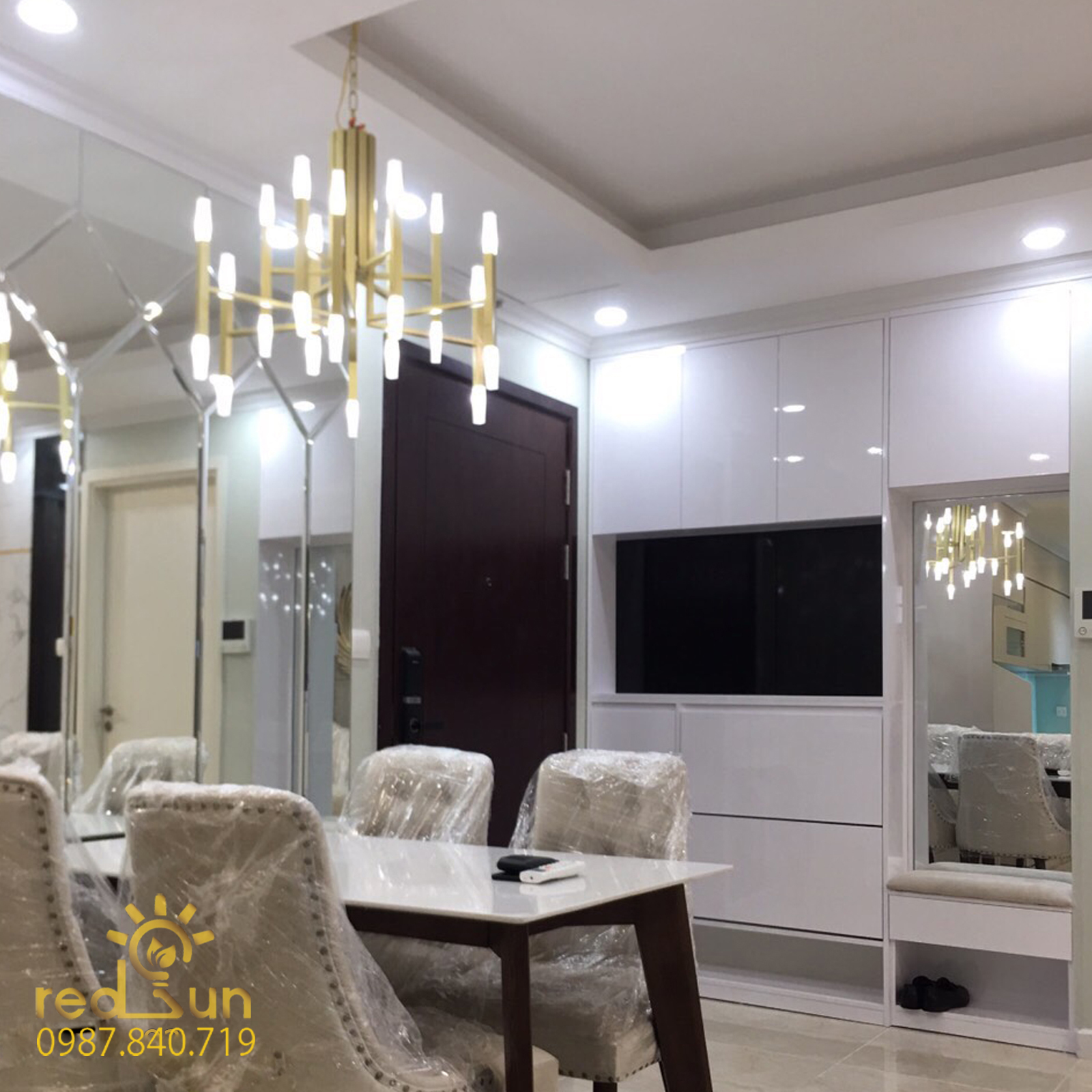 Đèn chùm Nordic tay nhánh DC-T055