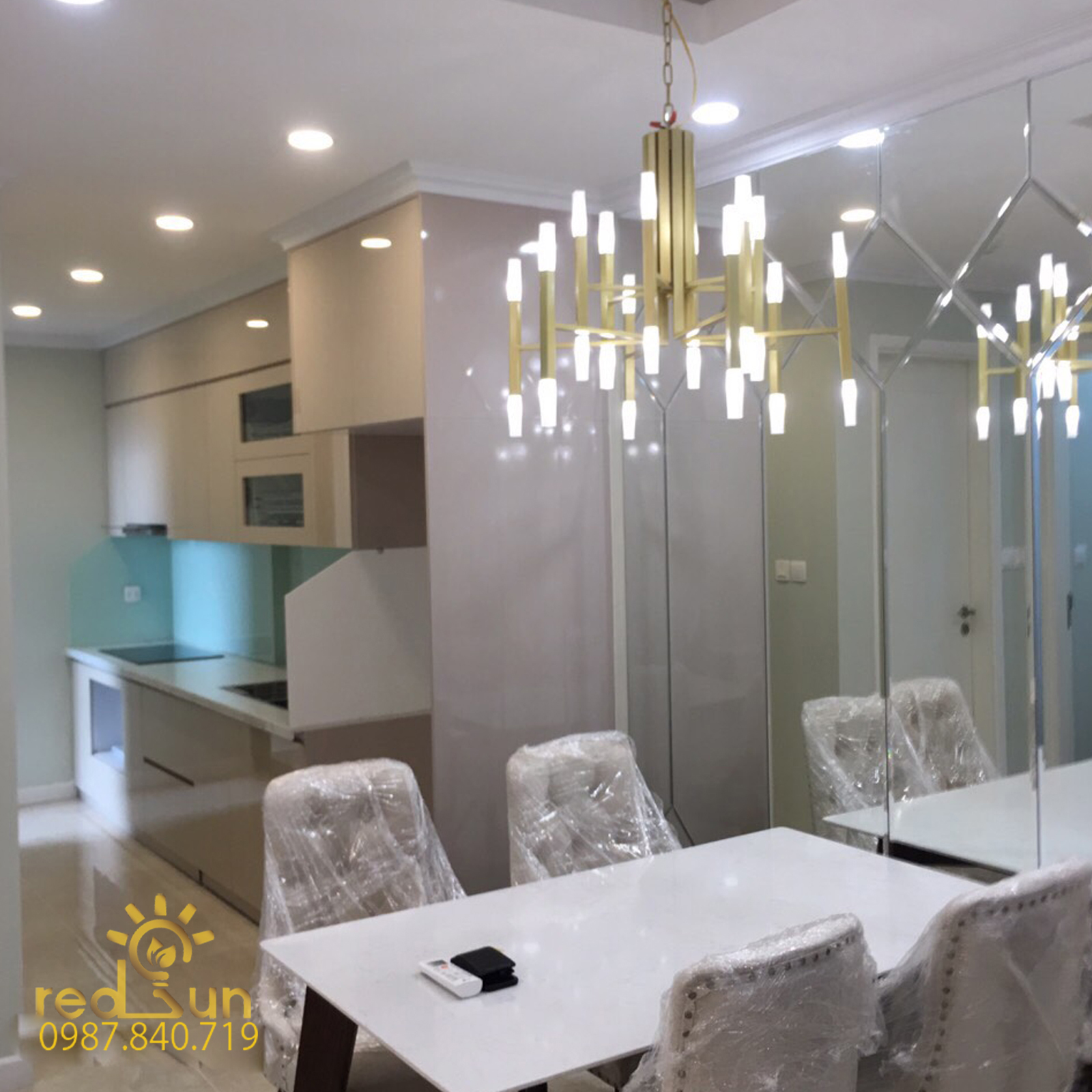 Đèn chùm Nordic tay nhánh DC-T055