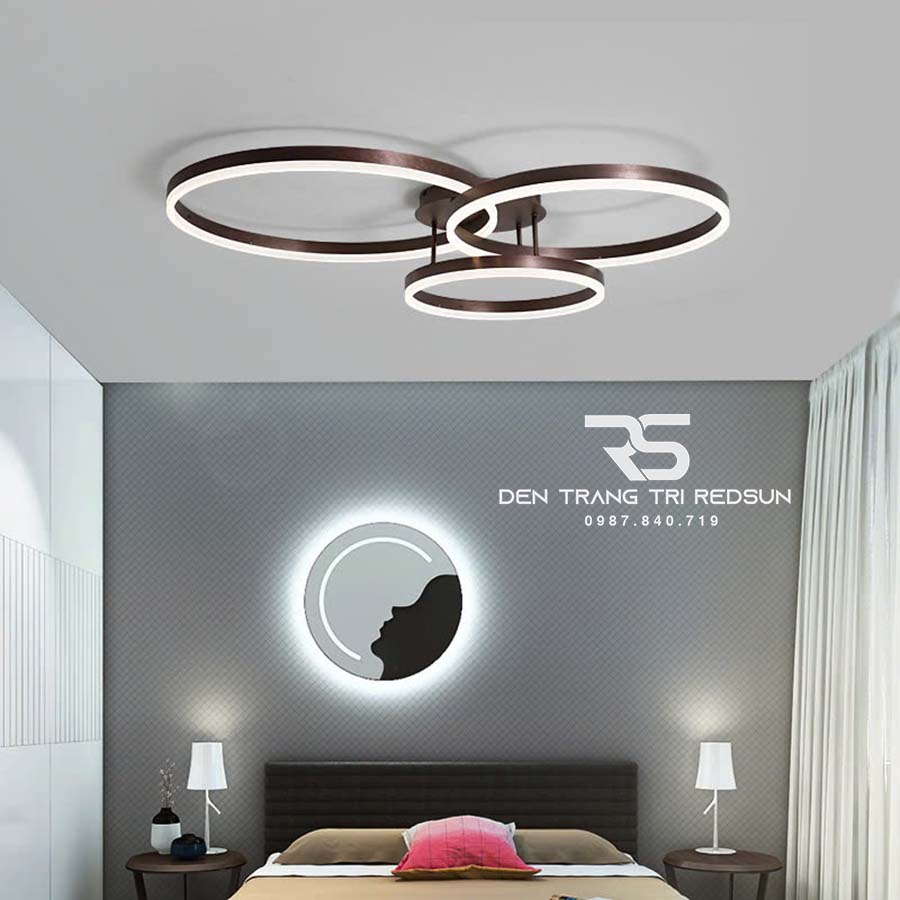 Đèn Mâm Ốp Trần Phòng Khách, Phòng Ngủ Hiện Đại MN345