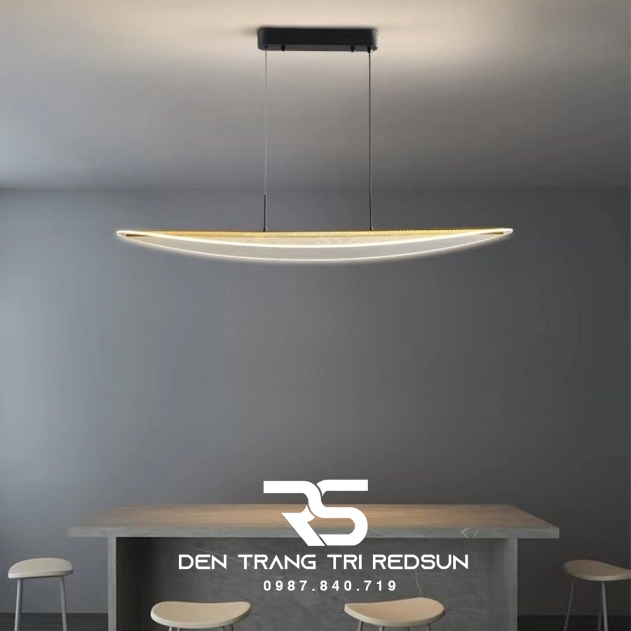 Đèn Thả Bàn Ăn Hiện Đại Hình Lá Acrylic Phong Cách Bắc Âu DC-T090