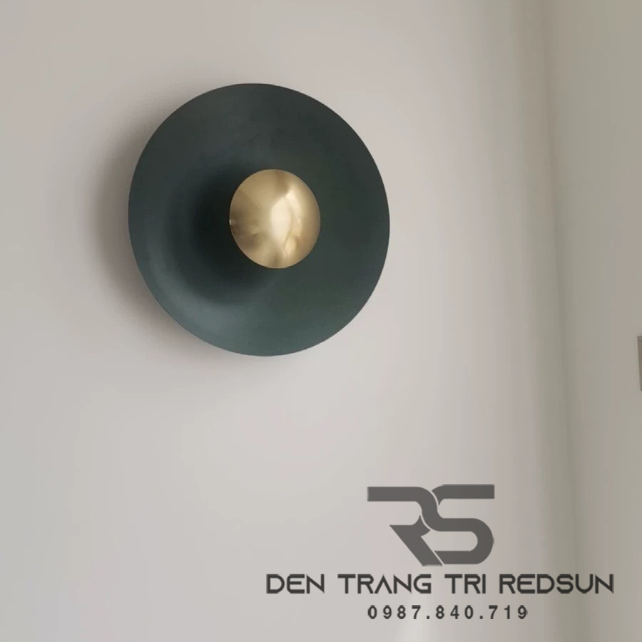 Đèn Tường Trang Trí Phòng Khách, Phòng Ngủ, Cầu Thang Hình Đĩa Bay Phong Cách Bắc Âu  DT-124