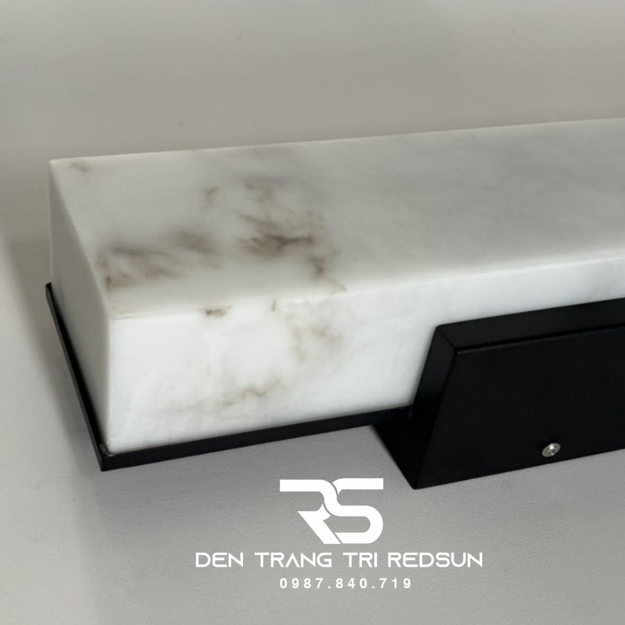 Đèn Tường Giả Đá Cẩm Thạch Trang Trí Ngoài Trời Nhà Hàng, Khách Sạn, Biệt Thự, Sân Vườn DTOD-006