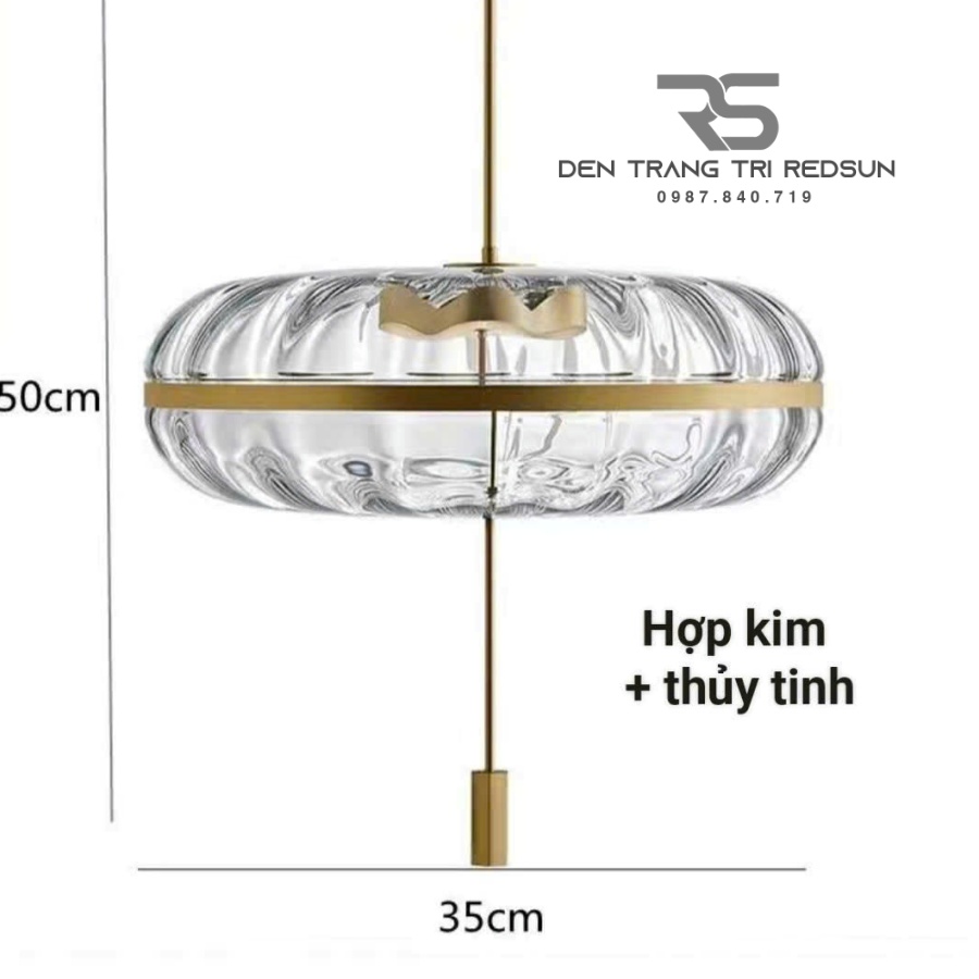 Đèn Thả Trần Hiện Đại Bắc Âu Chất Liệu Thuỷ Tinh CDT-T065