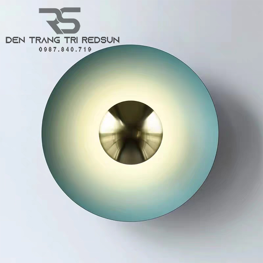 Đèn Tường Trang Trí Phòng Khách, Phòng Ngủ, Cầu Thang Hình Đĩa Bay Phong Cách Bắc Âu  DT-124