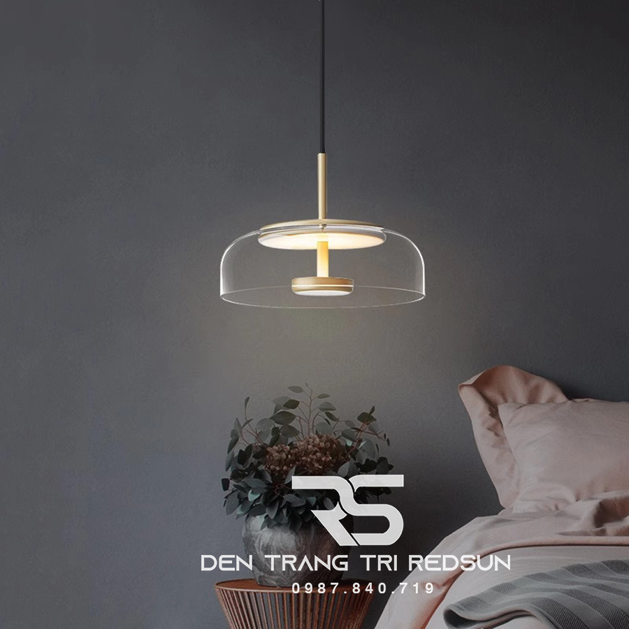 Đèn Thả Trần Hiện Đại Bắc Âu Choá Thuỷ Tinh CDT-L009
