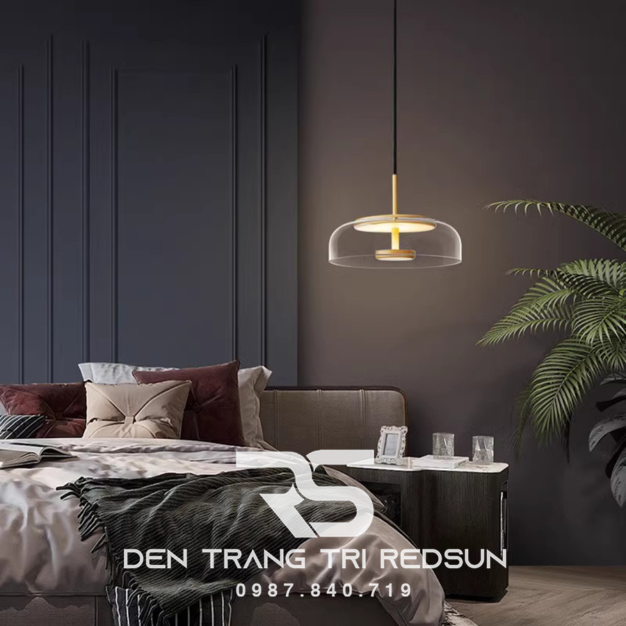 Đèn Thả Trần Hiện Đại Bắc Âu Choá Thuỷ Tinh CDT-L009