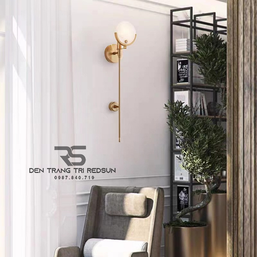 Đèn Tường Hiện Đại Trang Trí Phòng Khách, Phòng Ngủ, Cầu Thang Phong Cách Bắc Âu DT-BVK101