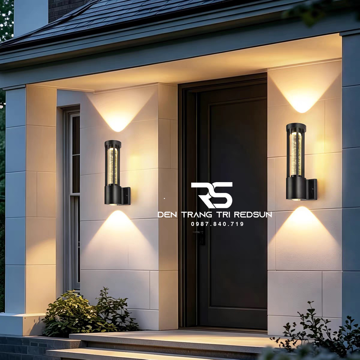 Đèn Tường Chống Nước Trang Trí Ngoài Trời Nhà Hàng, Khách Sạn, Biệt Thự, Sân Vườn DTOD-SW8003