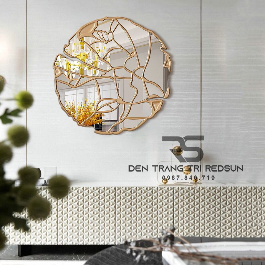 Gương Treo Tường Trang Trí Phòng Khách, Phòng Ngủ, Phòng Ăn, Hành Lang GDC-016