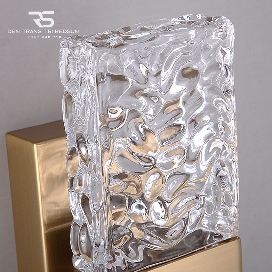 Đèn Tường Trang Trí Phòng Khách, Phòng Ngủ, Cầu Thang Phong Cách Bắc Âu Chất Liệu Pha Lê DT-1024