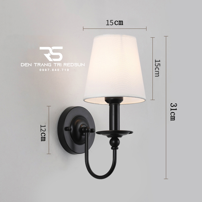 Đèn tường Trang Trí Phòng Khách, Phòng Ngủ, Hành Lang Phong Cách Indochine DT-1068