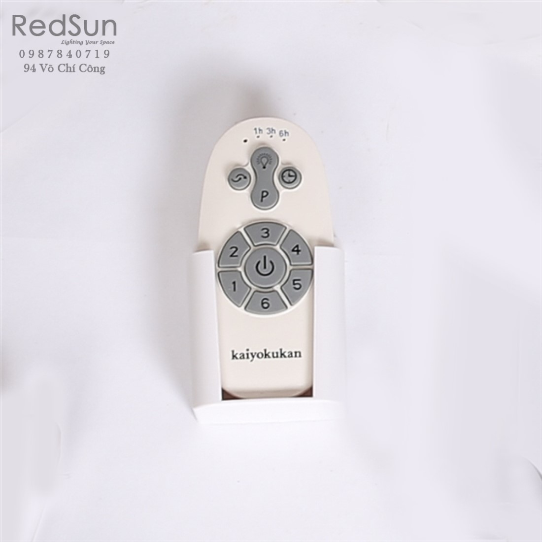 Quạt trần đèn KaiyoKukan TOYA-214-W