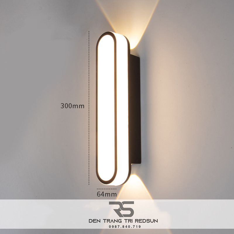 Đèn Led Tường Trang Trí Ngoài Trời, Phòng Khách, Phòng Ngủ, Cầu Thang Hiện Đại DT-C124