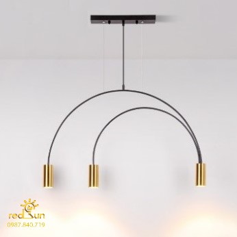 Đèn chùm hiện đại cánh cung 3 bóng rọi DC-T069