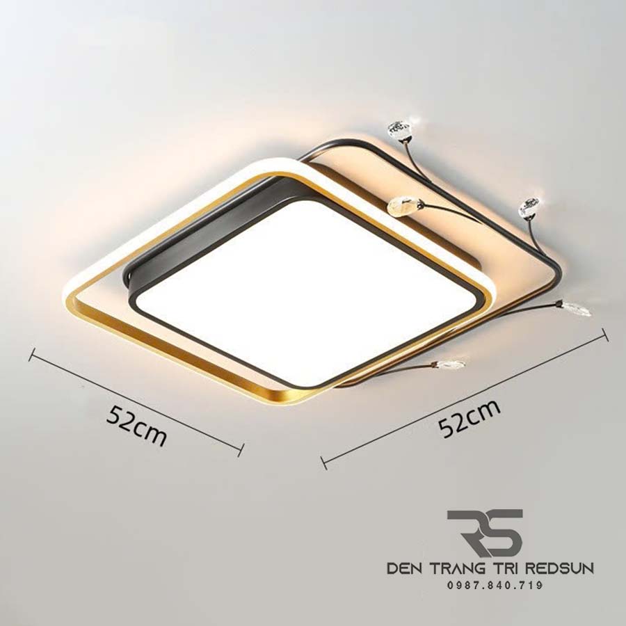 Đèn Mâm Ốp Trần Phòng Khách, Phòng Ngủ Hiện Đại MN100