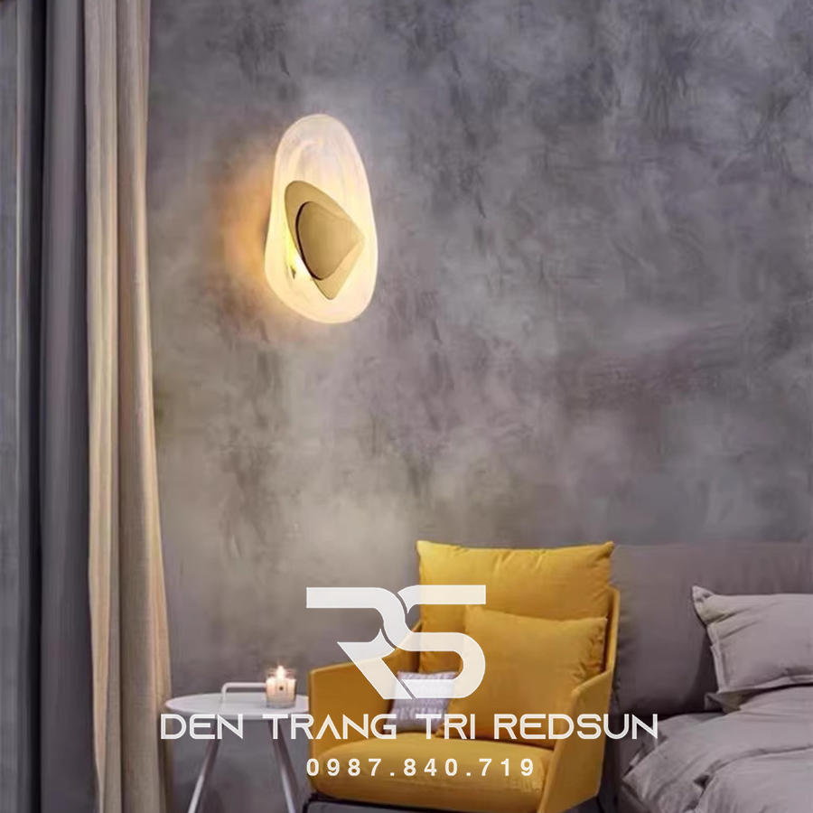 Đèn Tường Trang Trí Phòng Khách, Phòng Ngủ, Cầu Thang Phong Cách Bắc Âu Chất Liệu Pha Lê DT-118